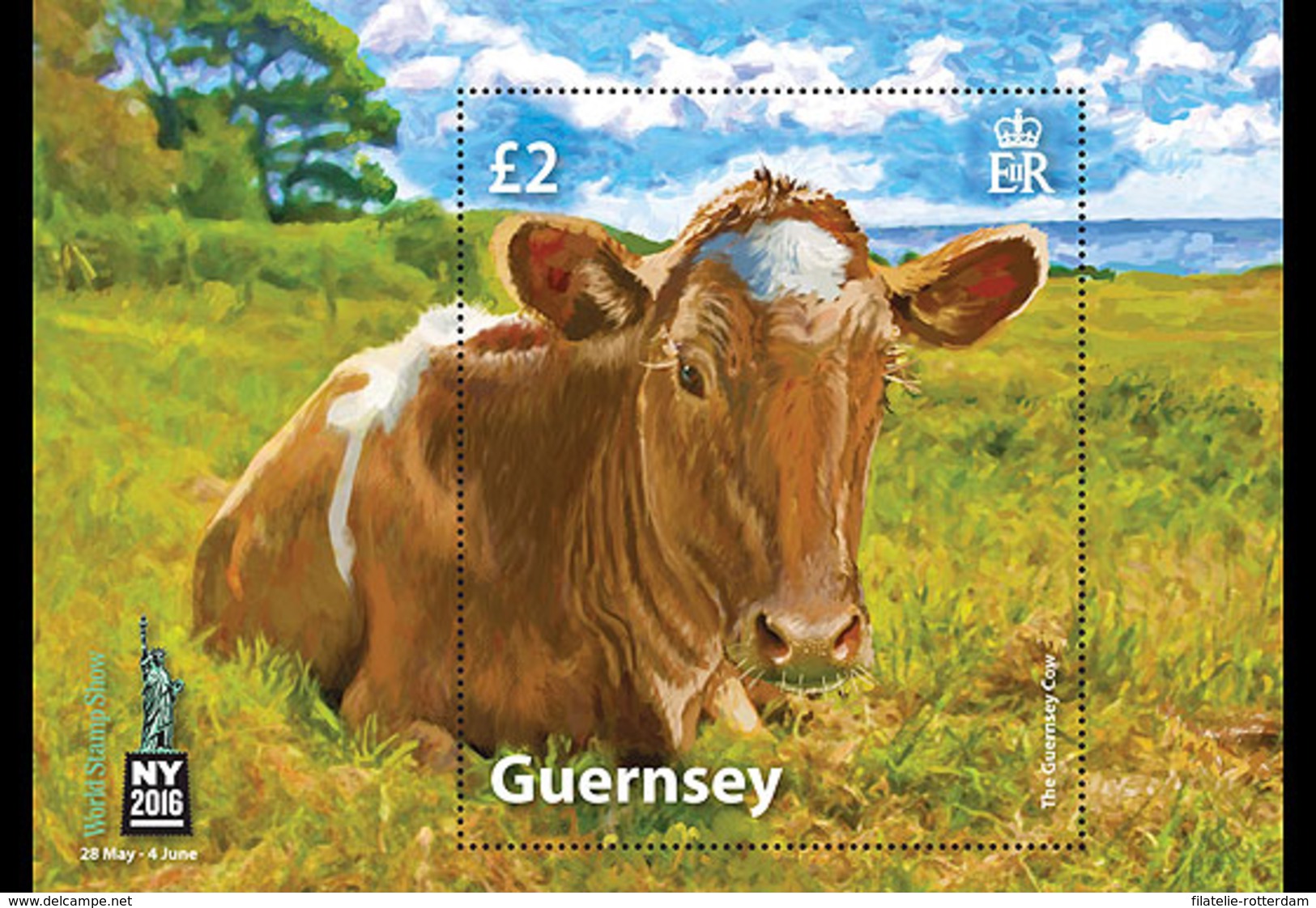 Guernsey - Postfris / MNH - Sheet World Stamp Show 2016 NEW!! - Guernsey