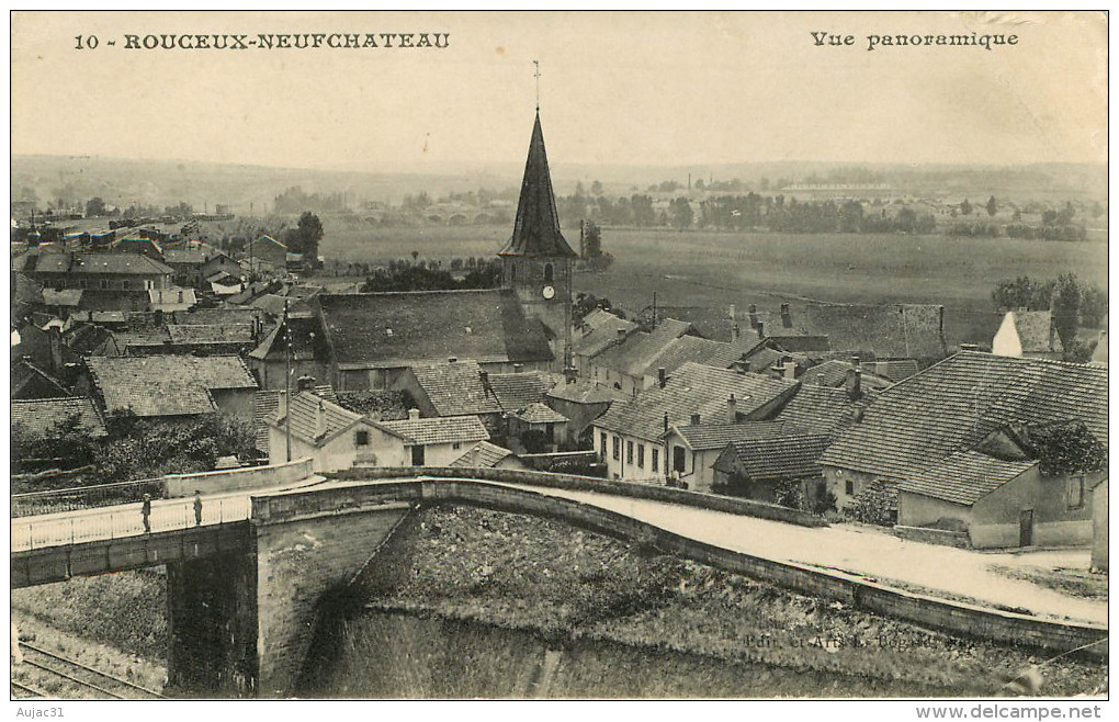 Dép 88 - Rouceux Neufchateau - Vue Panoramique - état - Neufchateau