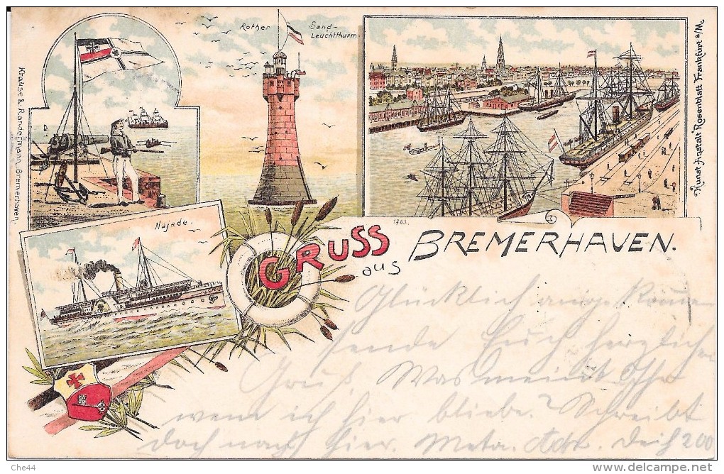 Gruss Aus Bremerhaven. (Voir Commentaires) - Bremerhaven