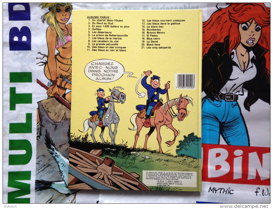 BD Tuniques Bleues - Les Déserteurs - Tome 5 (1984) - Tuniques Bleues, Les