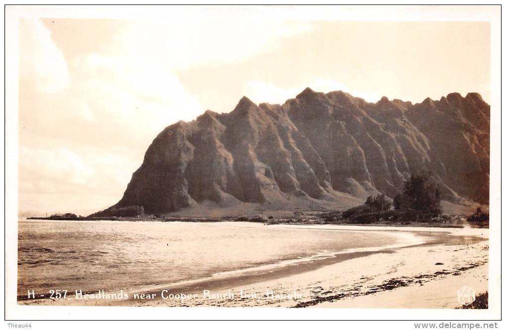 ¤¤  -   ETATS-UNIS  -  Carte-Photo  -  HONOLULU  -  Headland Near Cooper Ranch Inn -  ¤¤ - Honolulu