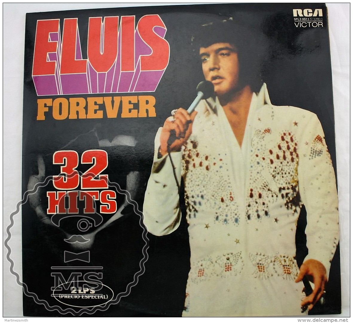 LP Vinyl Record Album - Elvis Forever - 32 Hits, 2 LPs - Spanish Edition - RCA Victor 1975 - Rock