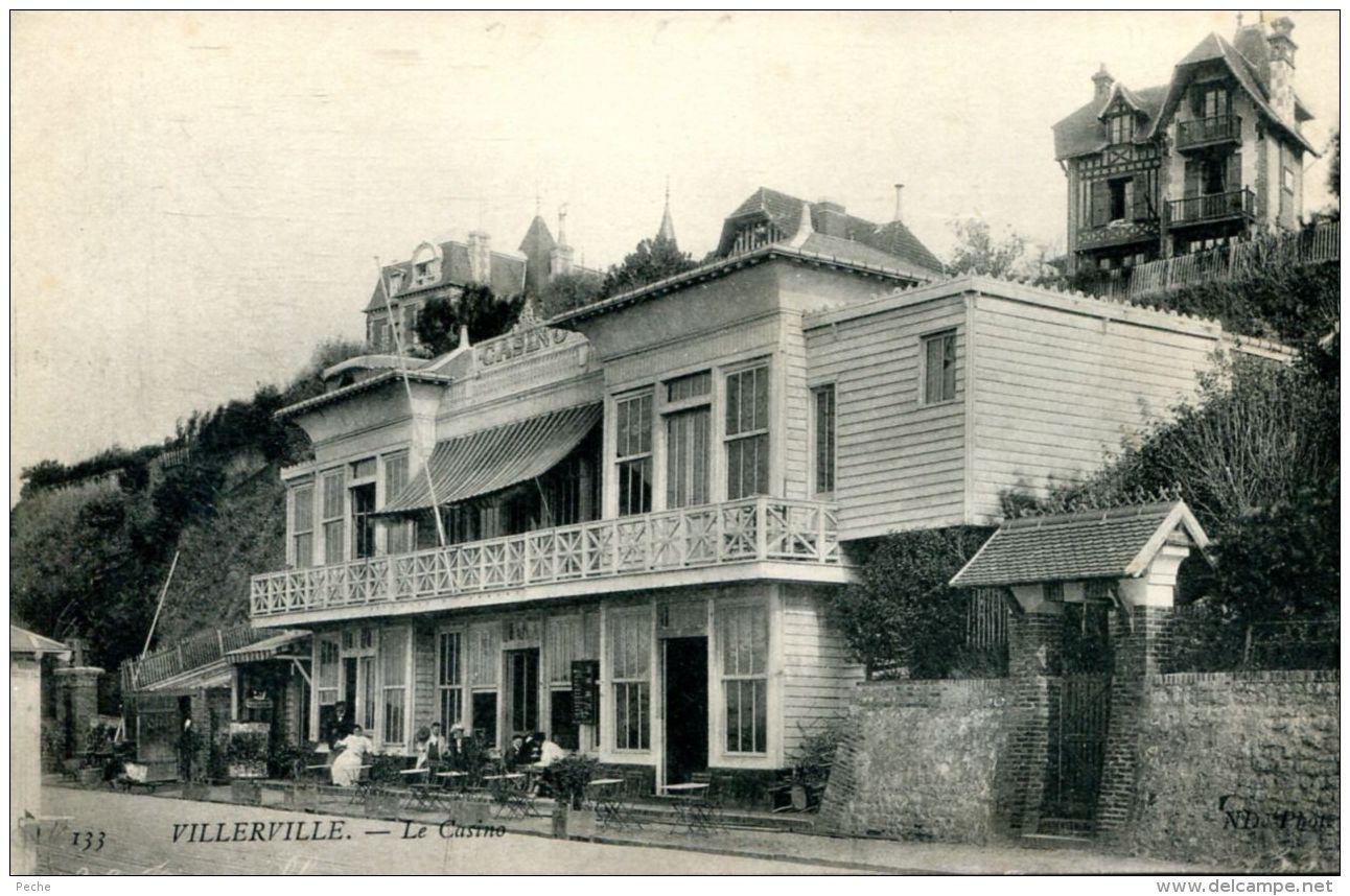 N° 2 F -cpa Villerville -le Casino- - Casino