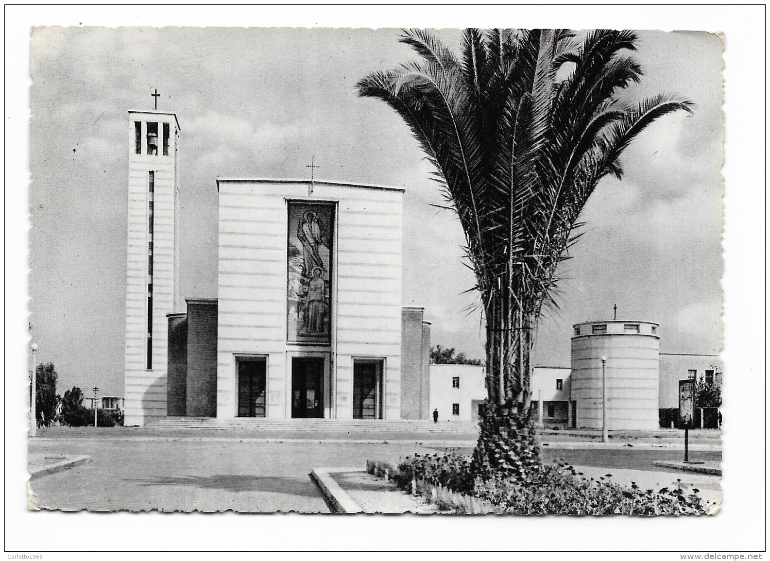 SABAUDIA CHIESA DI SABUDIA  VIAGGIATA FG - Latina