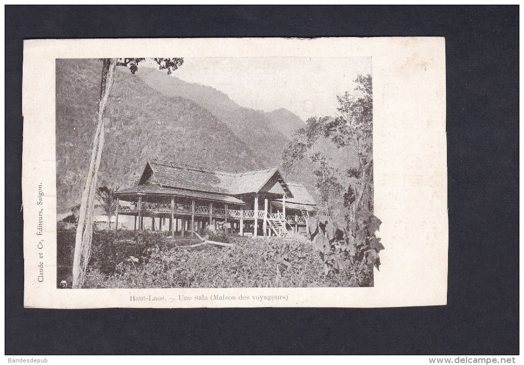 Indochine Cochinchine Haut Laos Une Sala ( Maison Des Voyageurs ) - Laos