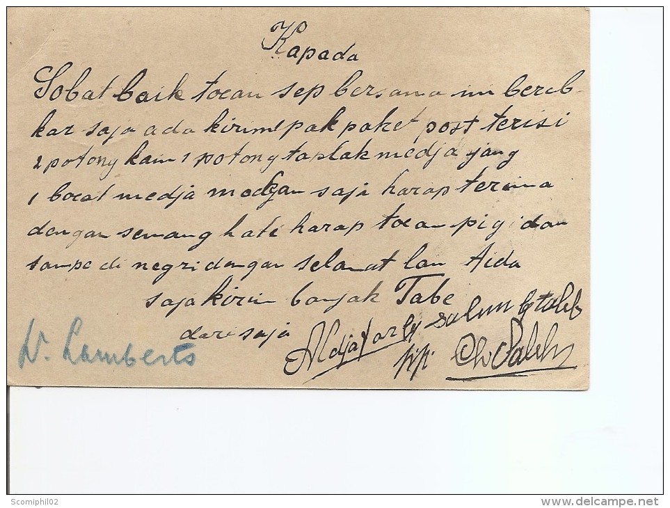 Indes Néérlandaises ( EP De 1929 De Pekalongan Vers L'intérieur à Voir) - Niederländisch-Indien