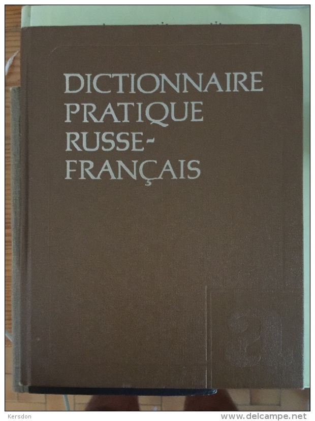 Dictionnaire Pratique Russe-Français - Dontchenko/Metlov - 1984 - 272 Pages - Dizionari