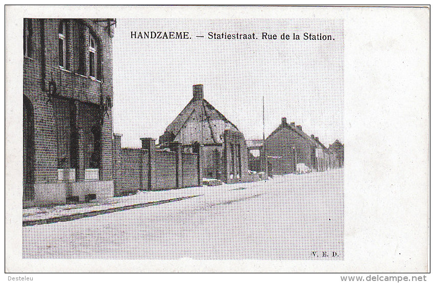 Statiestraat Rue De La Station Handzame Handzaeme - Kortemark