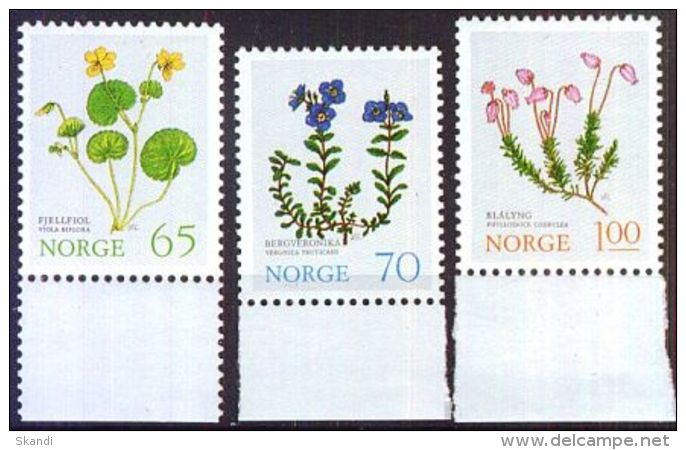 NORWEGEN 1973 Mi-Nr. 671/73 ** MNH - Ungebraucht