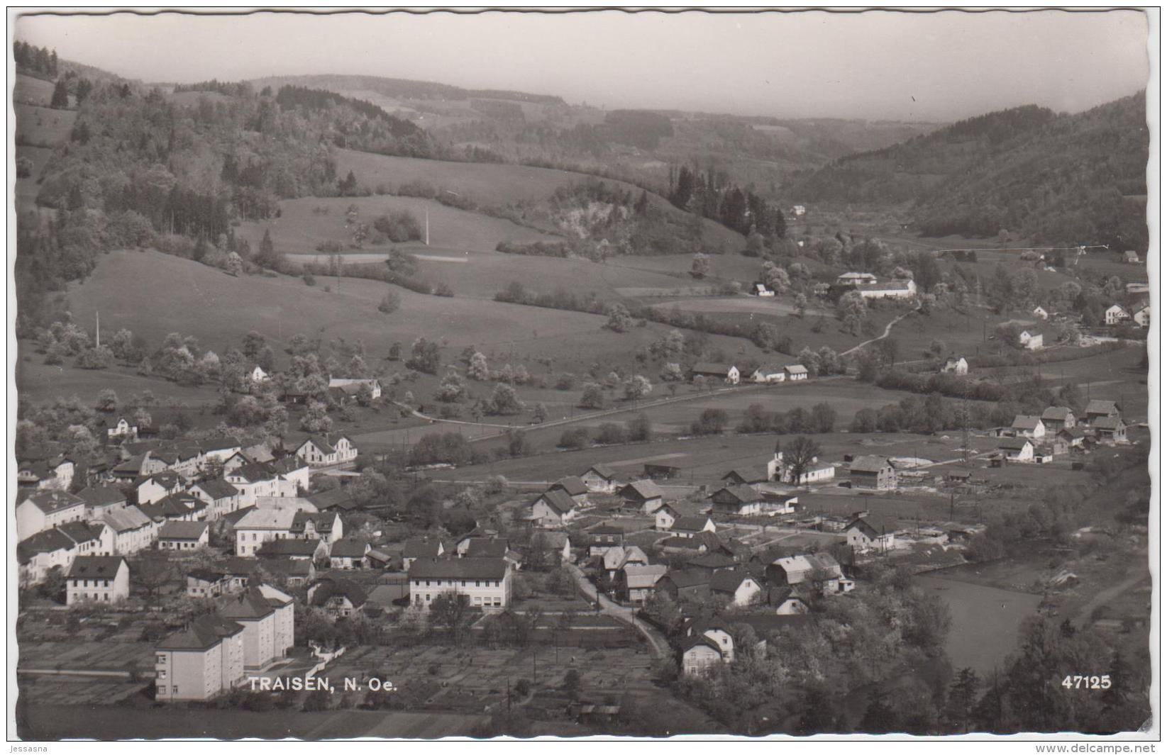 AK - NÖ - Traisen - 1957 - Panorama - Lilienfeld