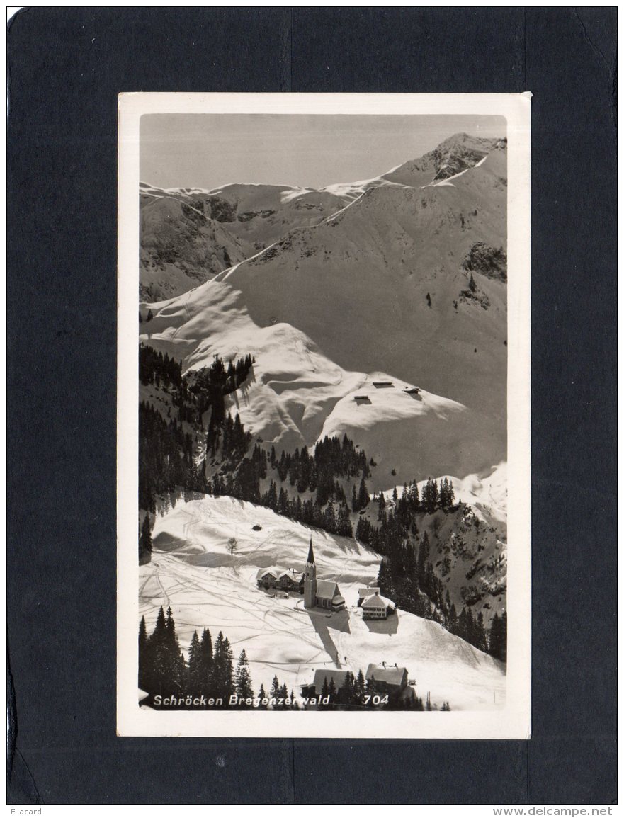 63683   Austria,  Schrocken Bregenzerwald,  VG  1953 - Schröcken