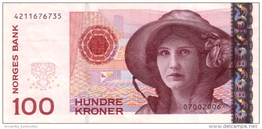 NORWAY 100 KRONER 2006 P-49c UNC  [NO049c] - Norway