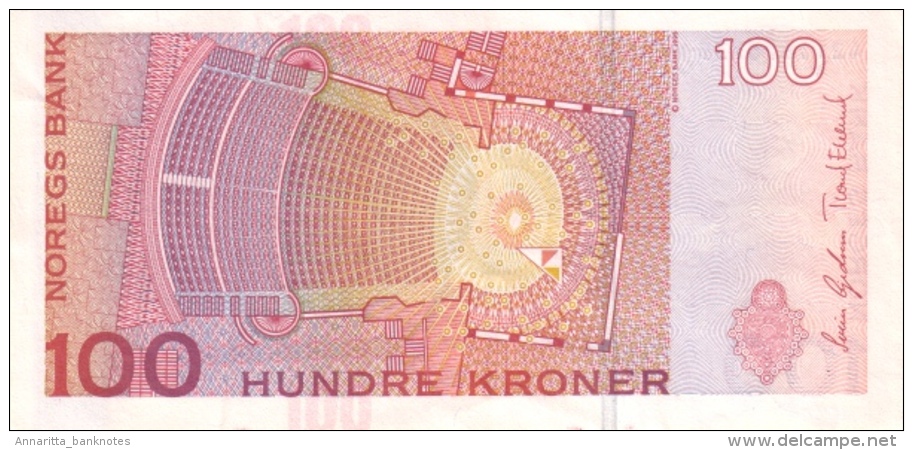 NORWAY 100 KRONER 2006 P-49c UNC  [NO049c] - Norway