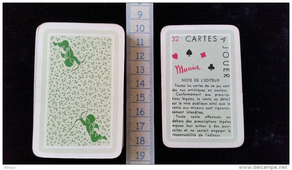 Jeu De 32 Cartes érotiques, 1970 Env - Playing Cards (classic)