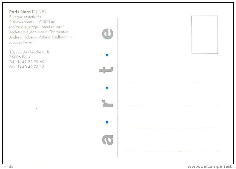 F-16 1035 :  ACHITECTURE MODERNE  J-M CHARPENTIER PARIS NORD II - Autres & Non Classés