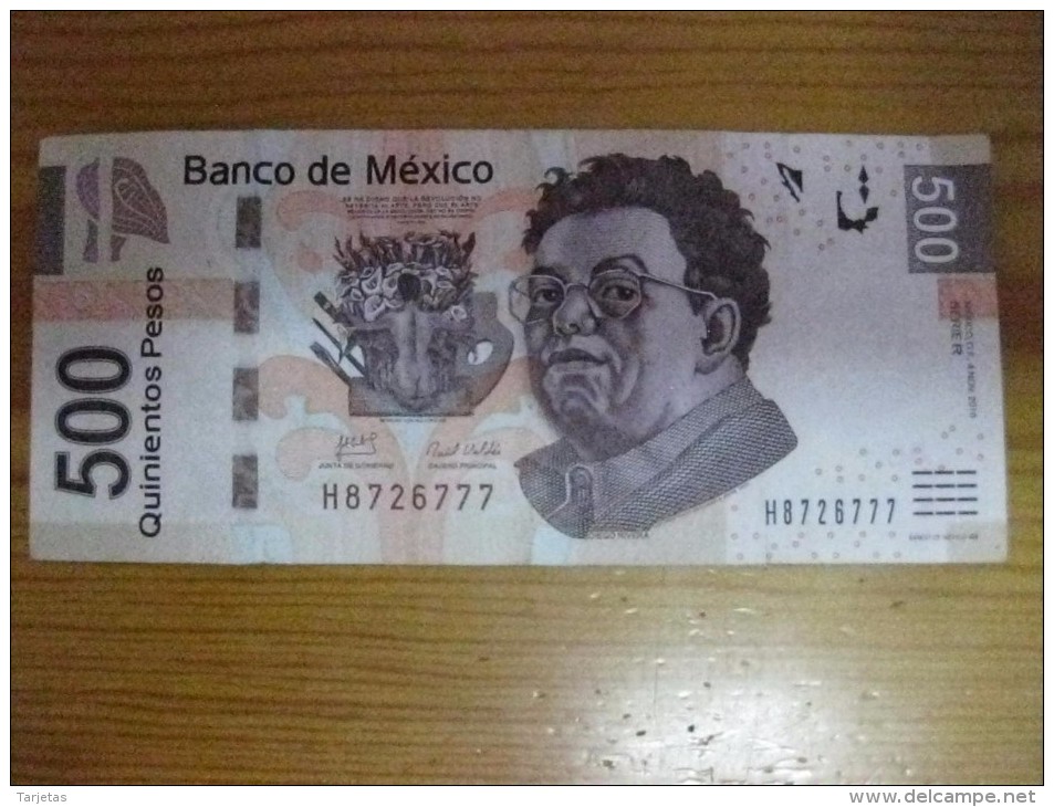 BILLETE DE MEXICO DE 500 PESOS  DEL AÑO 2010 CALIDAD MBC (VF) (BANKNOTE) - Mexique