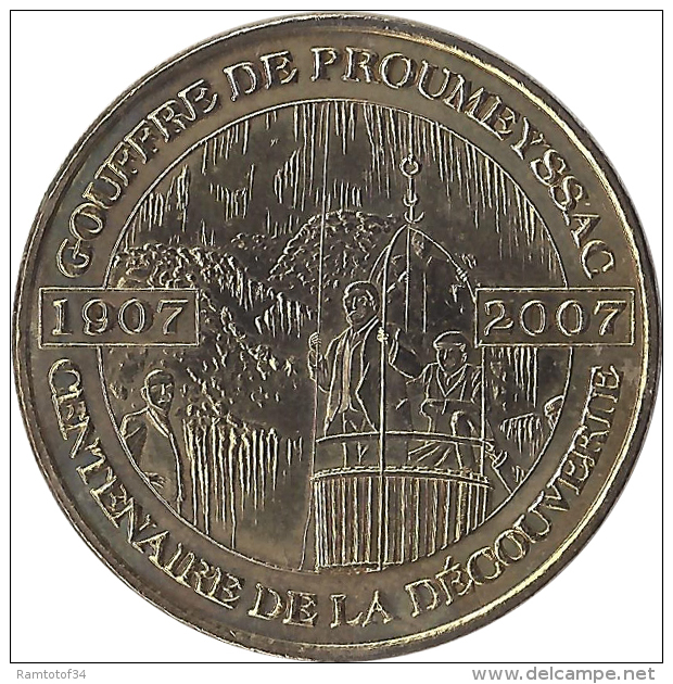 2007 MDP188 - AUDRIX - Gouffre De Proumeyssac 2 (le Centenaire De La Découverte) / MONNAIE DE PARIS - 2007