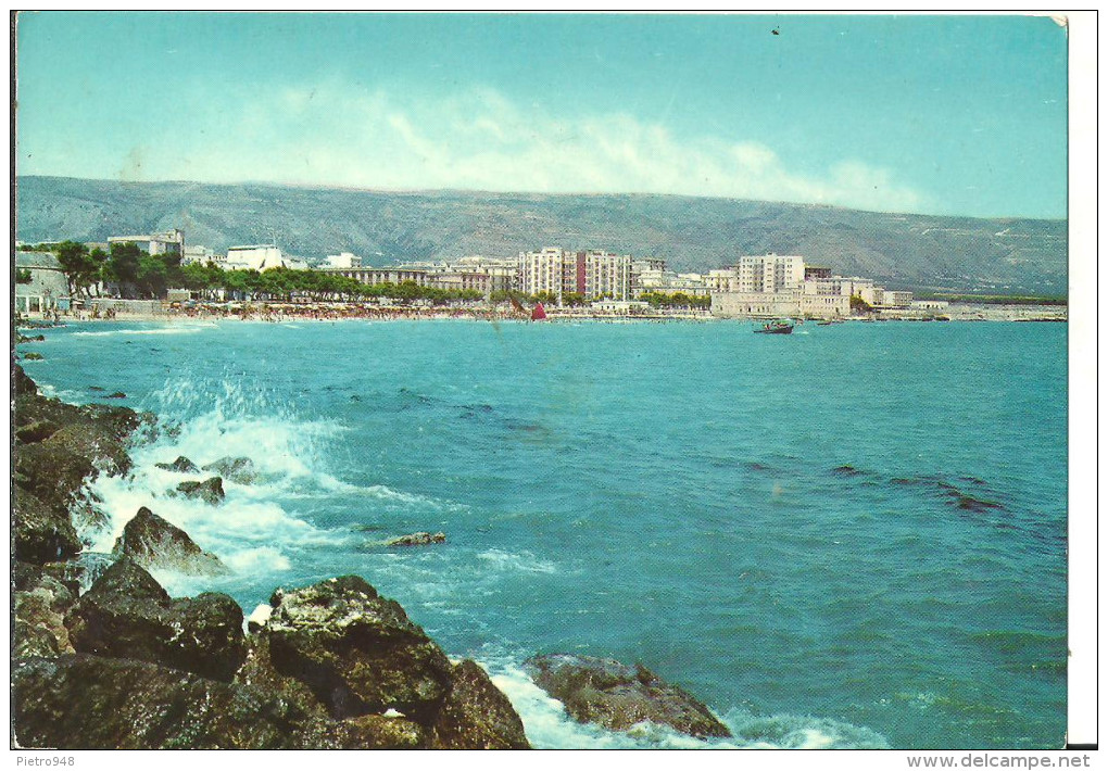 Manfredonia (Foggia) Panorama E Spiaggia Dalla Scogliera, General View And The Beach From The Cliff - Manfredonia