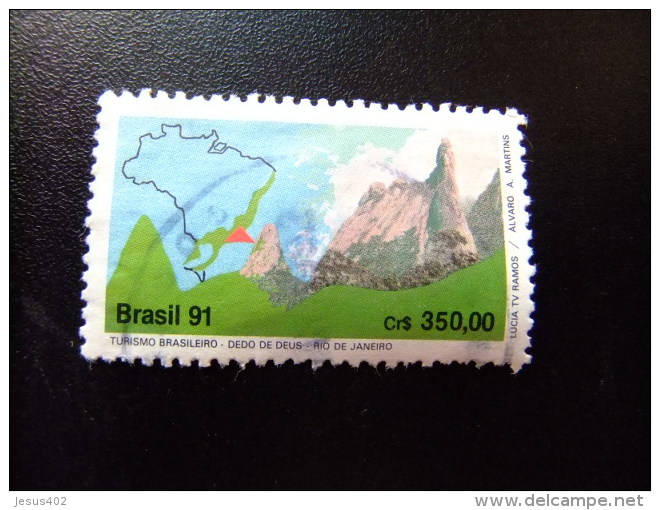 BRASIL BRÉSIL 1991 TURISMO -DEDO DE DEUS - Yvert N&ordm; 2028 &ordm; FU - Usados