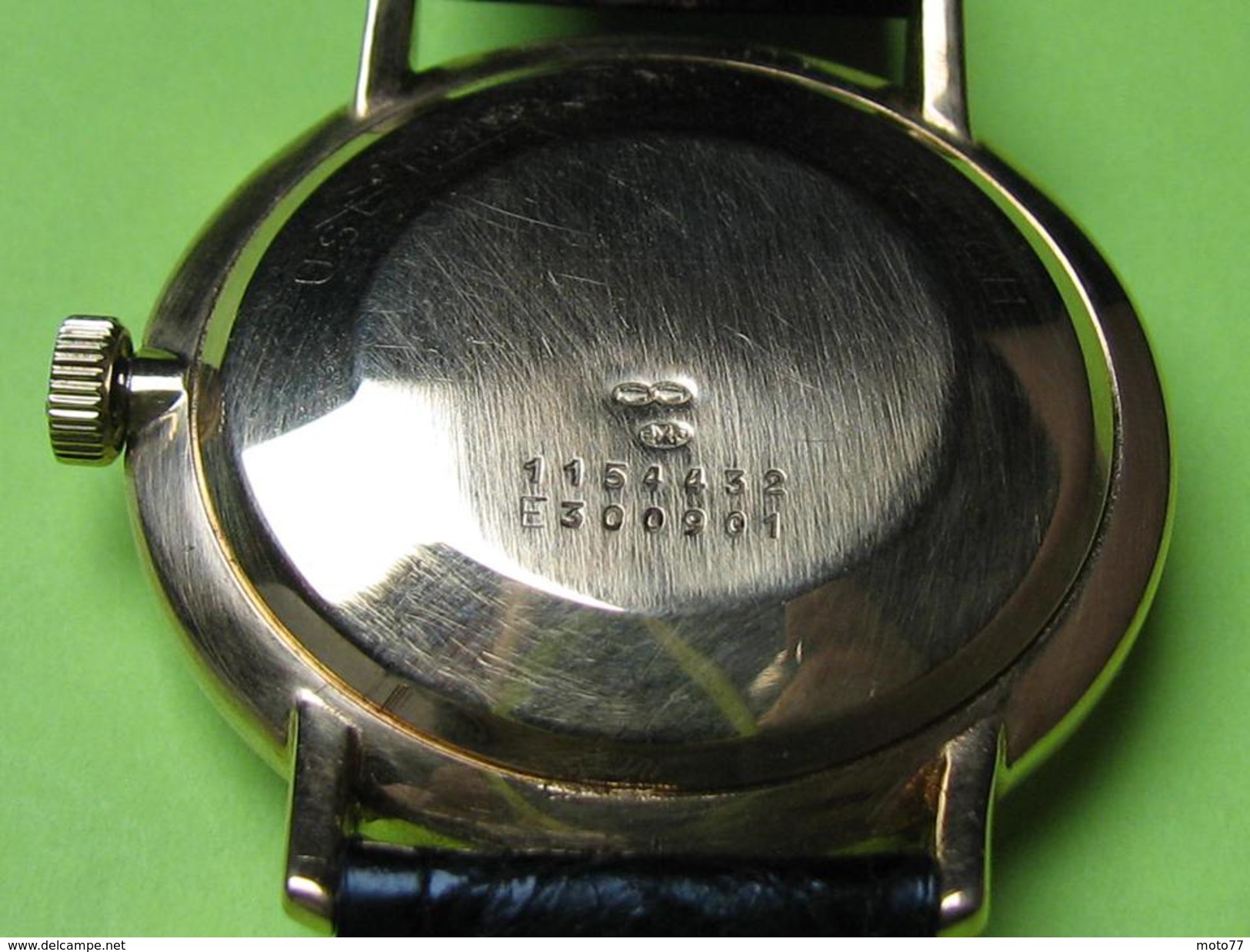 Montre homme - 1960 - JAEGER LECOULTRE Jour et Date Automatique OR 18K - bracelet JL