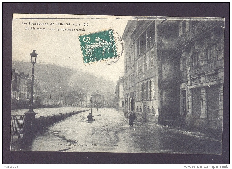 CORREZE 19 TULLE Les Inondations Du 24 Mars 1912 - Tulle