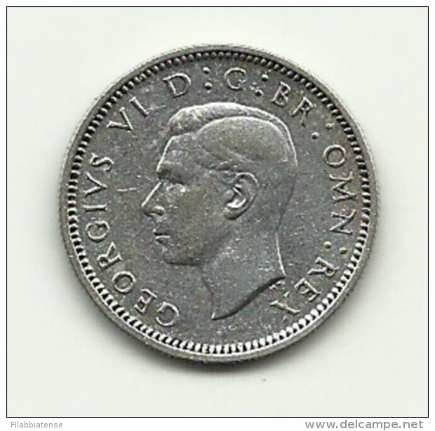 1945 - Gran Bretagna 6 Pence      ---- - H. 6 Pence