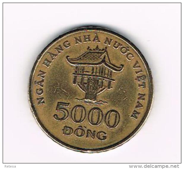 °°° VIETNAM  5000 DONG  2003 - Viêt-Nam