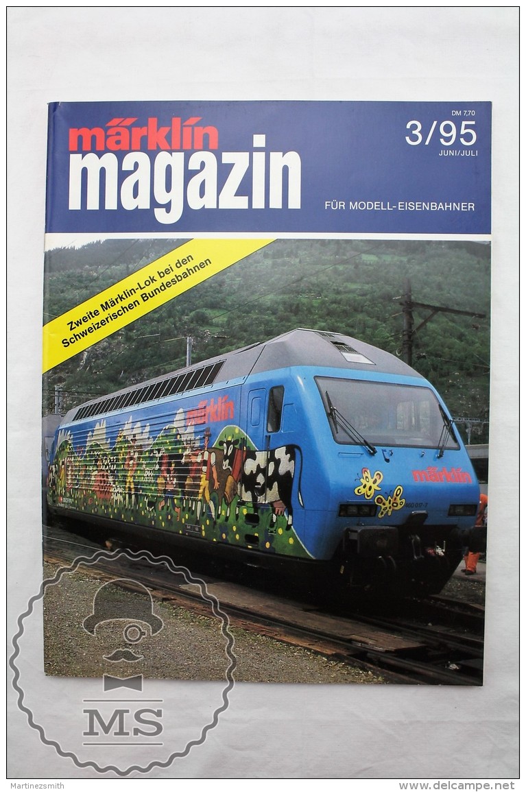 Marklin Magazin  - Railway/ Railroad Train Magazine - German Edition - N&ordm; 3 June/ July 1995 - Ferrocarril