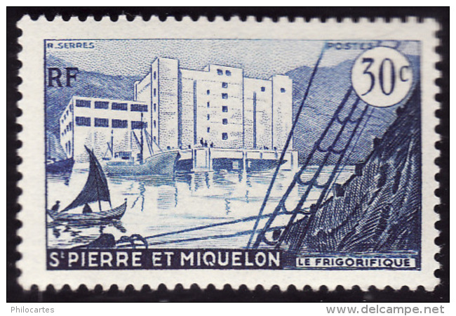 Saint Pierre Et Miquelon  1955 -   Y&T 348  -   Frigorifique - NEUF** - Unused Stamps