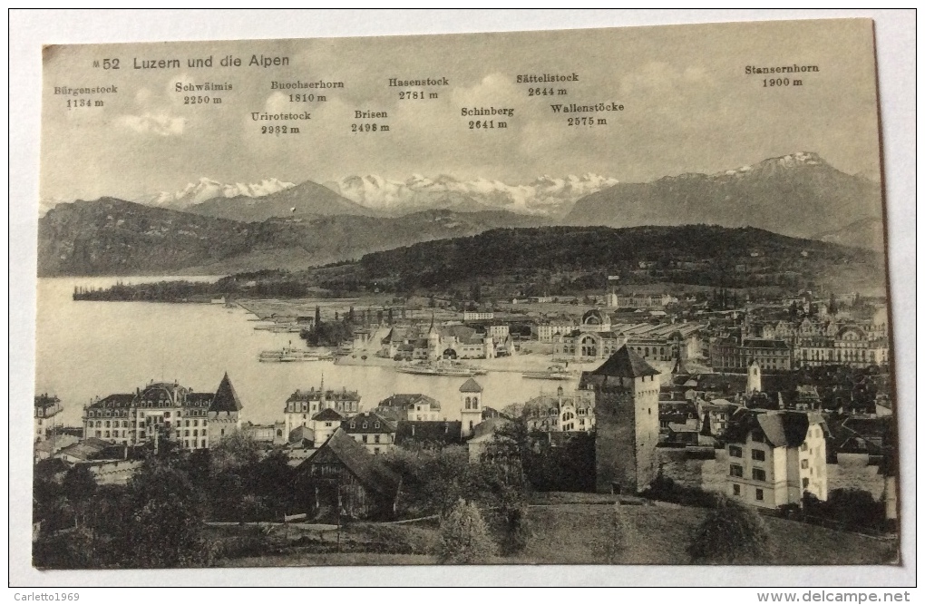 LUZERN UND DIE ALPEN NV FP - Lucerne