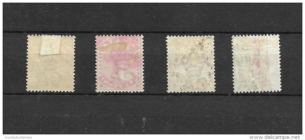 Malta 1885 QV Definitives Complete Set Used (4708) - Malta (...-1964)