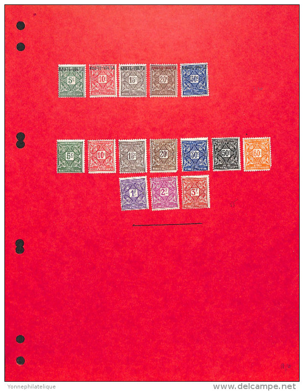 Très Belle Collection En Album - Burkina Faso ( Haute Volta ) - Timbres Sur Charnières Très Propres - Blocs - Timbres Or - Burkina Faso (1984-...)