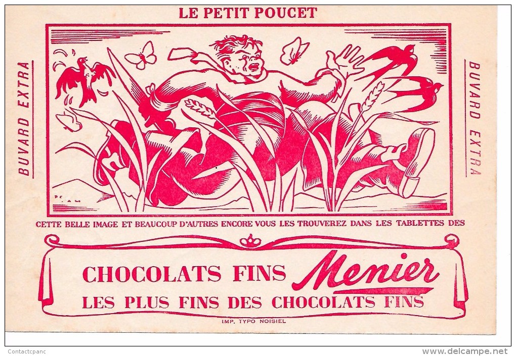 Chocolat  MEUNIER  - LE  PETIT  POUCET - Chocolat