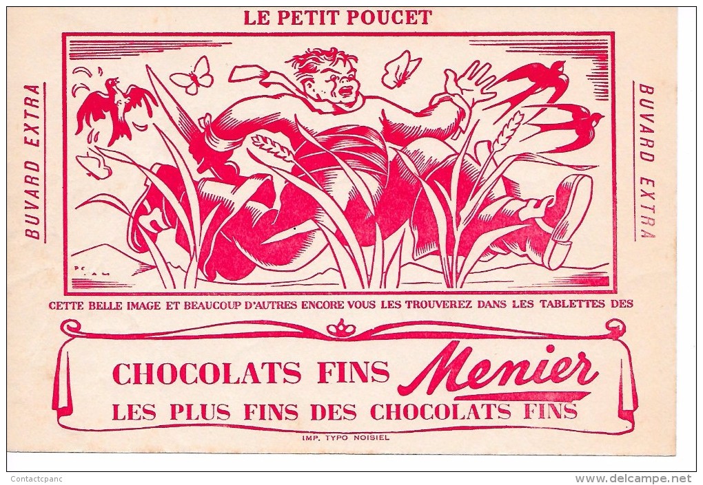 Chocolat  MEUNIER  - LE  PETIT  POUCET - Kakao & Schokolade