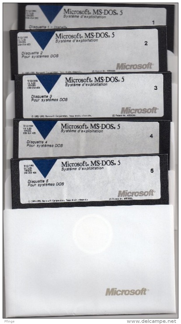 Manuel Microsoft MS-DOS 5 - Informatique