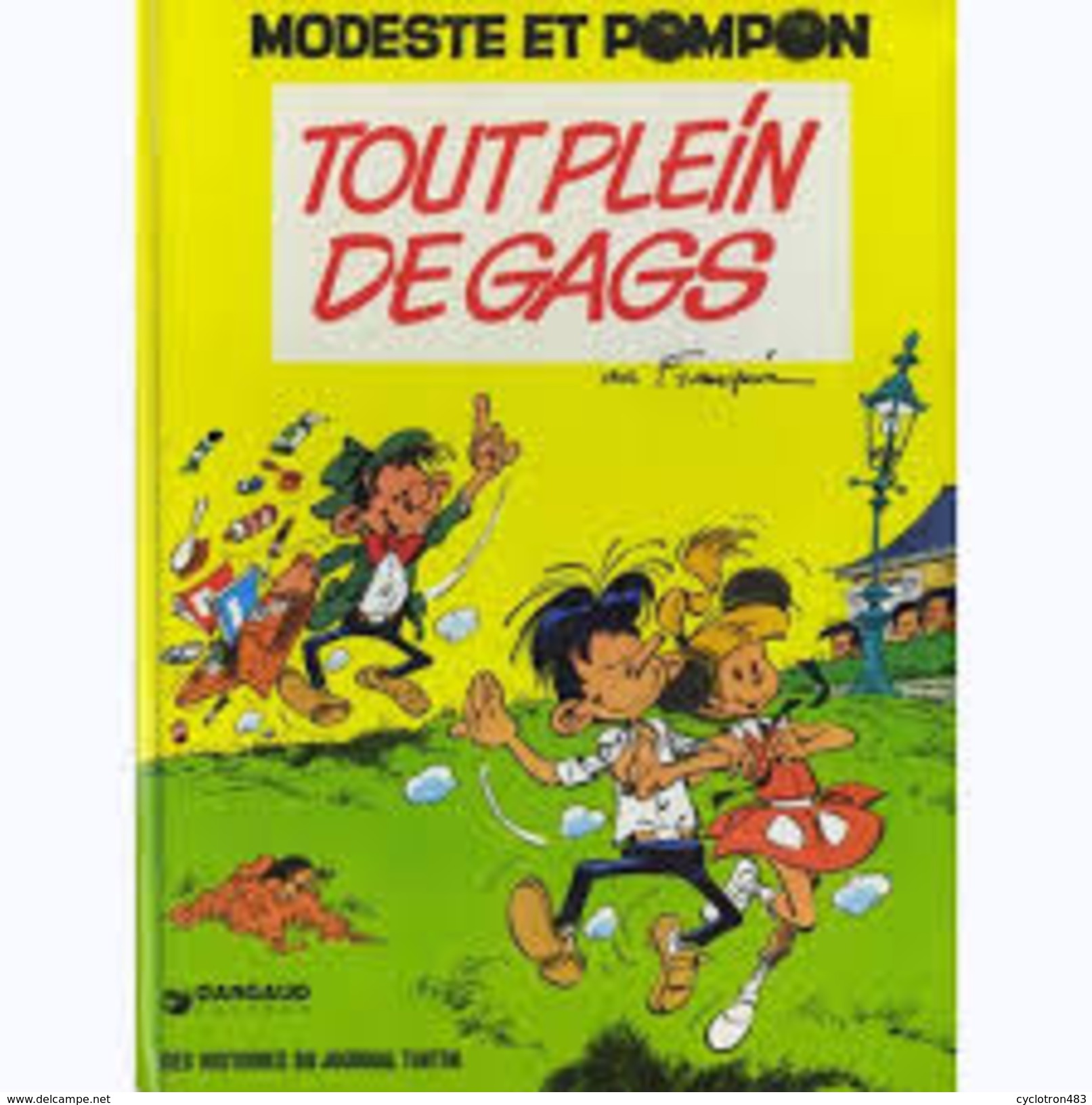 Modeste Et Pompon 3 : Tout Plein De Gags. - Franquin