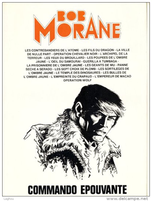 COMMANDO EPPOUVANTE - Bob Morane