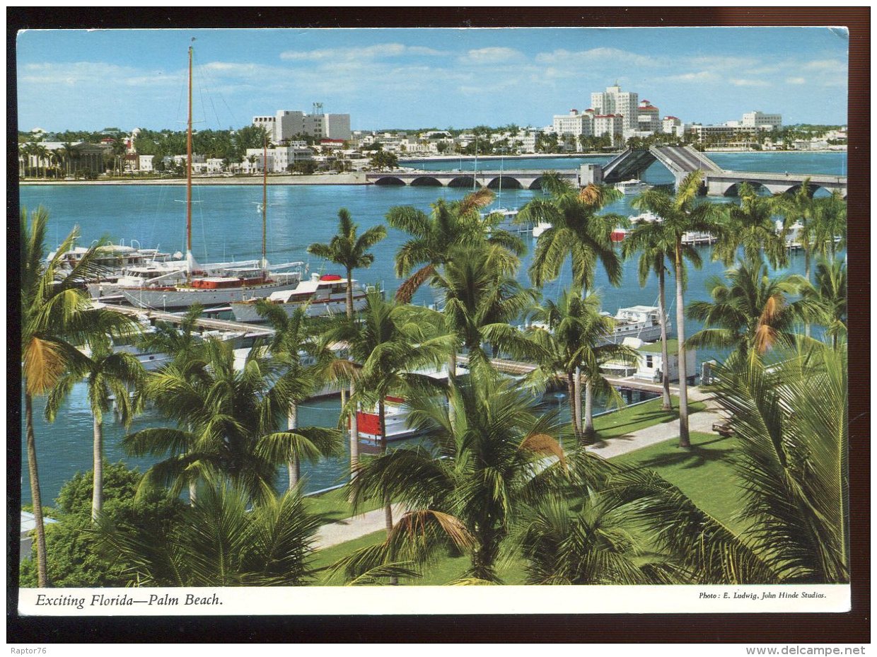 CPM Non écrite Etats Unis PALM BEACH Exciting Florida - Palm Beach