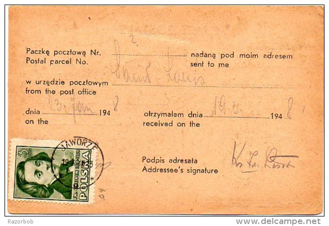 Kult101  Série Culture 1947 Mickiewicz Et Theatre Sur Carte Postale - Briefe U. Dokumente