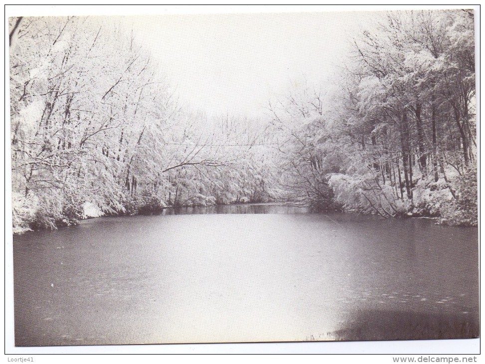 PK - Aalter Bellem - De Oude Vaart In Winter - Verstuurd Naar Diegem 1988 - Aalter