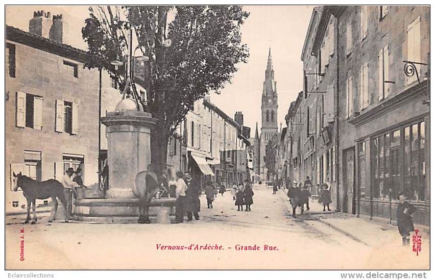 Vernoux D'Ardèche      07      Grande Rue - Other & Unclassified