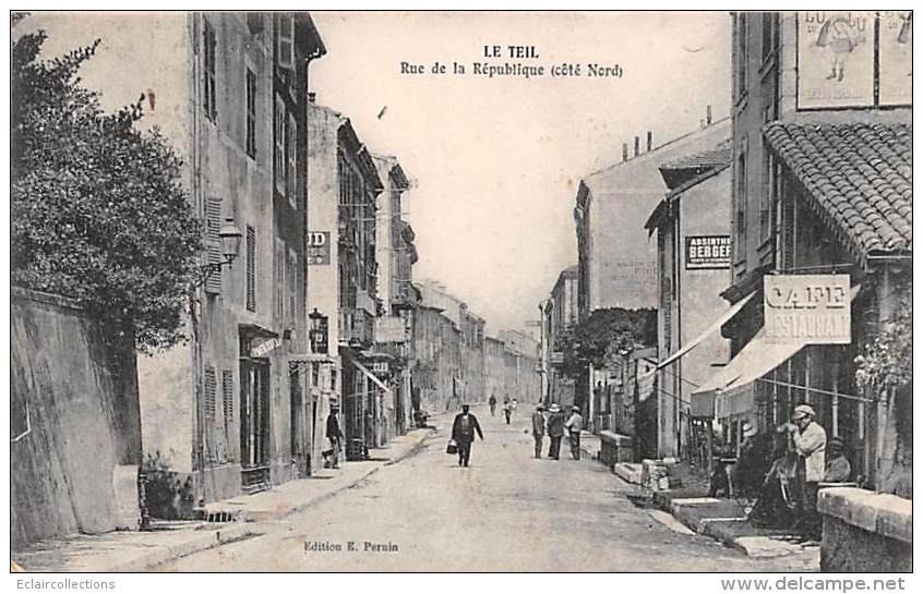 Le Theil     07     Rue De La République - Le Teil