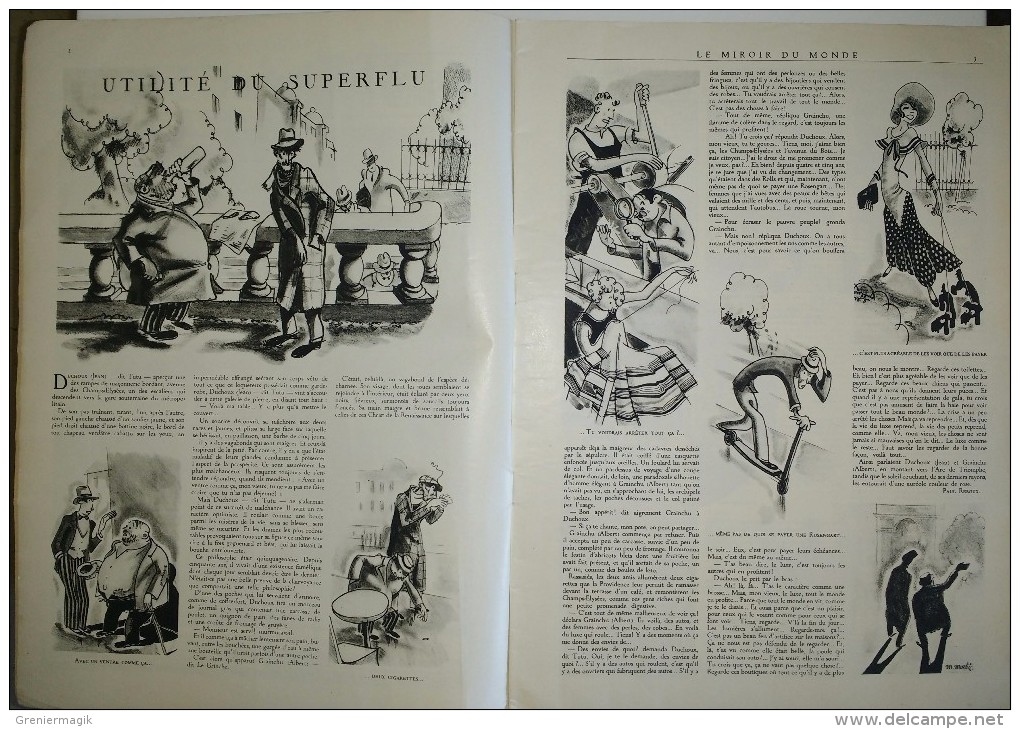 Le Miroir Du Monde N° 122 Du 02/07/1932 Congrès Eucharistique De Dublin - Roi Du Siam - Moallic - Martinique - Manet - - 1900 - 1949