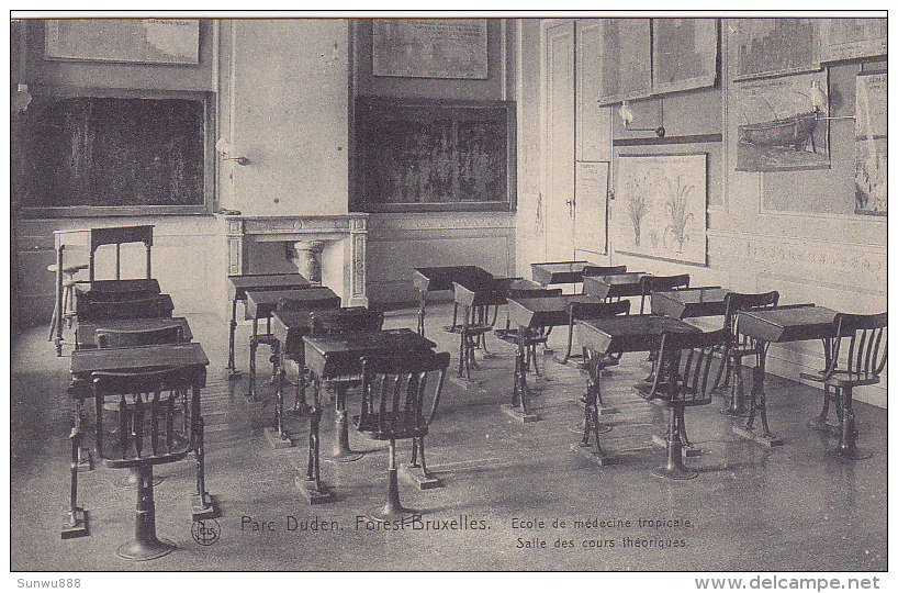 Parc Duden - Forest - Ecole De Médecine Tropicale. Salle Des Cours Théoriques - Enseignement, Ecoles Et Universités