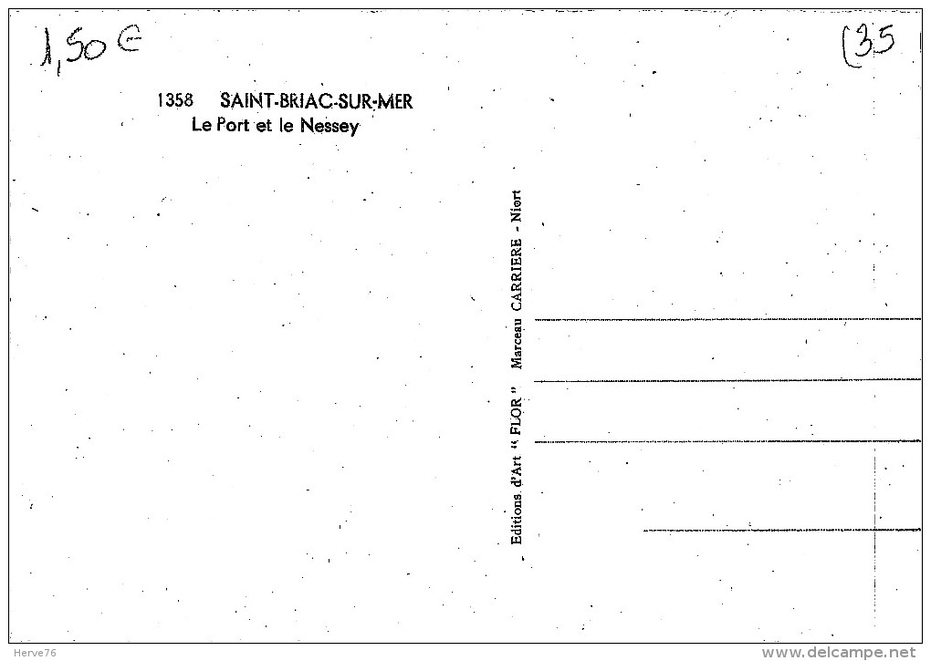 CPSM - SAINT BRIAC SUR MER - Le Port Et Le Nessey - Autres & Non Classés