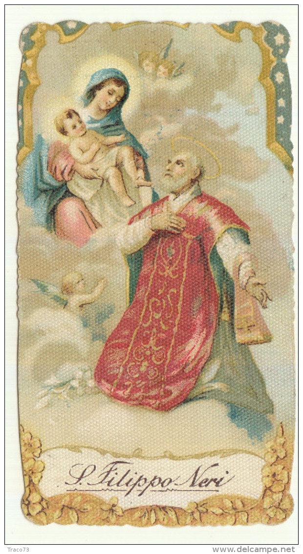 MADONNA CON BAMBIN GESU´E SAN FILIPPONERI - Santini