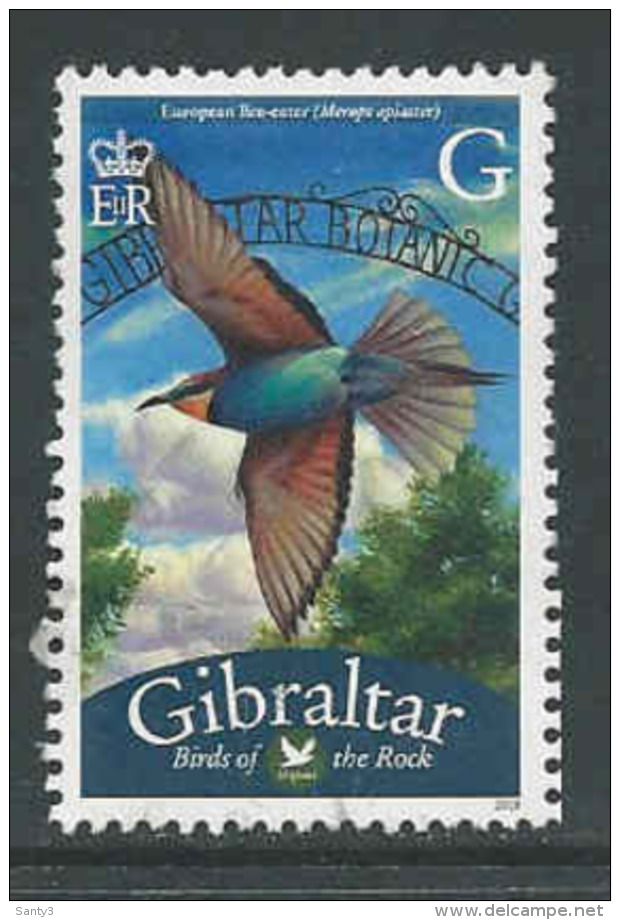 Gibraltar, Yv  Jaar 2008,  Vogels, Gestempeld, Zie Scan - Gibraltar