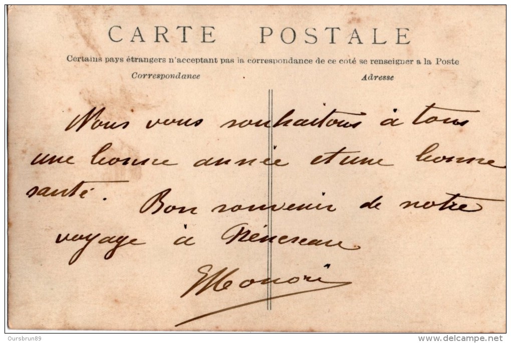 MIGE Rare Carte Photo PRENEREAU  89 Yonne . 2 Scans - Autres & Non Classés