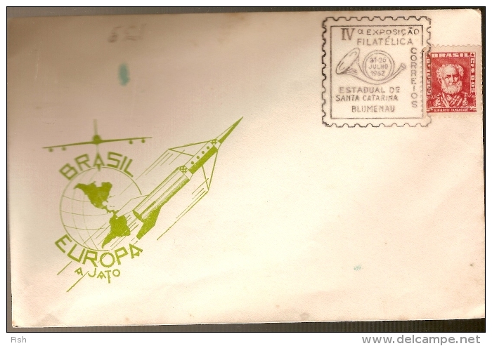 Brazil & FDC Europe Jet, Almirante Tamandare 1962 (576) - Südamerika