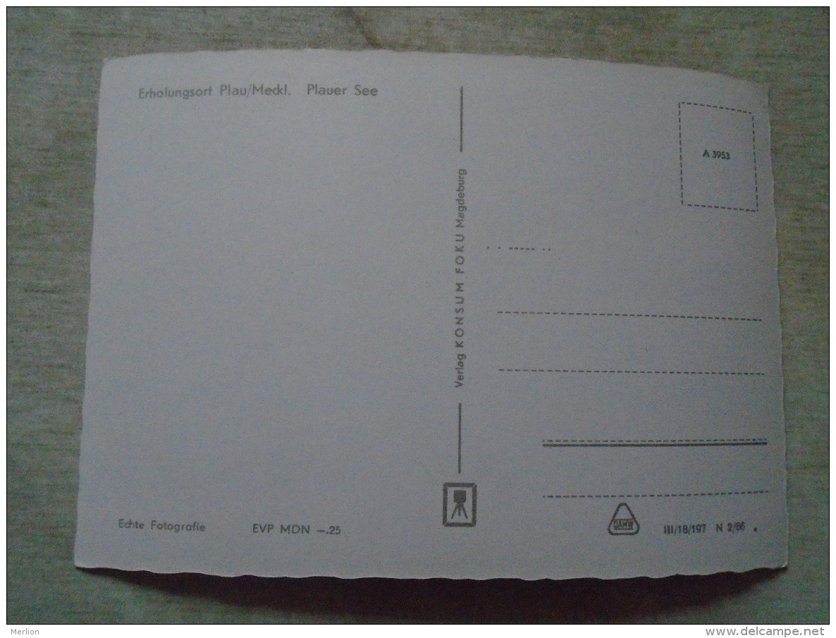 D139592  DDR   -  PLAU  -  Plauer See - Plau